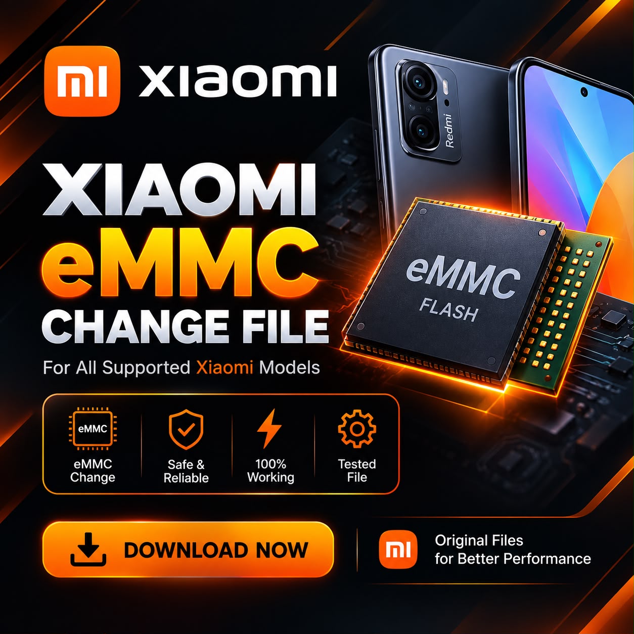 Xiaomi EMMC Change Files